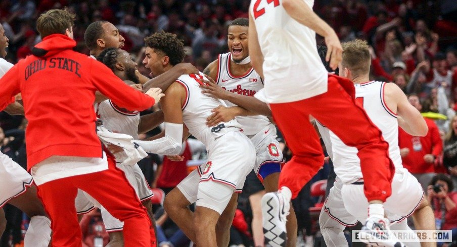 Tanner Holden Buzzer-Beater Gives Ohio State 67-66 Win Over Rutgers | Eleven Warriors - Eleven Warriors