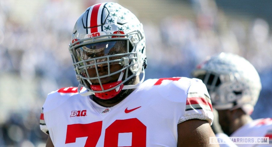 Former Ohio State OL Dawand Jones expected to start at right