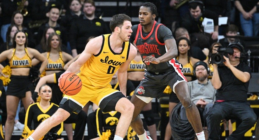 Ohio State Drops Seventh Straight in 92-75 Blowout Loss to Iowa on the Road