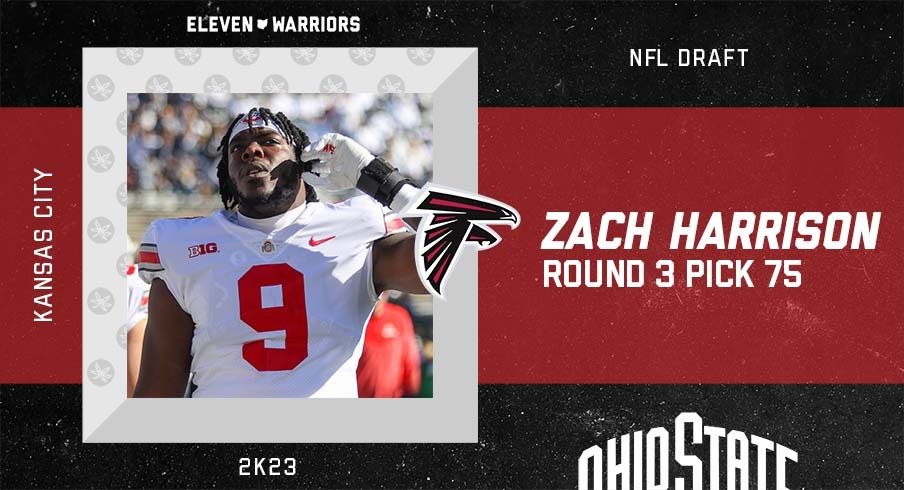 Zach Harrison Selected by Atlanta Falcons with No. 75 Overall Pick