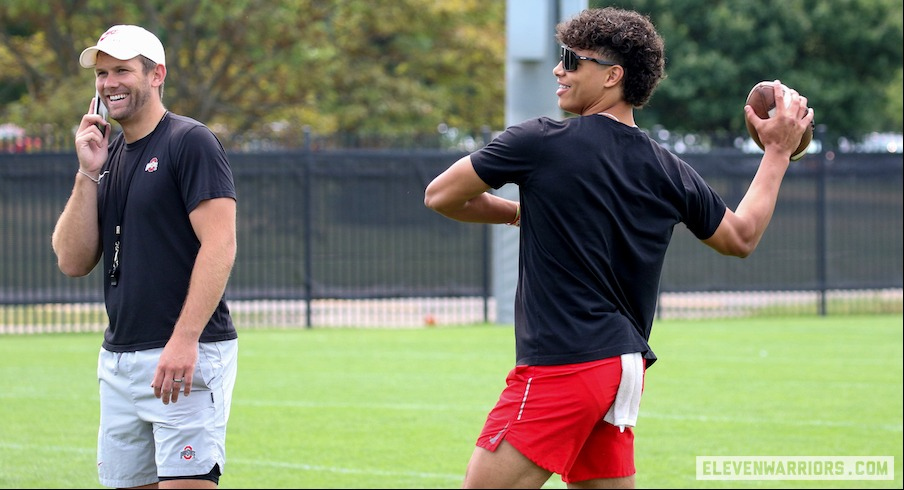 Tavien St. Clair Emerges As Ohio State's 2025 Quarterback After Going  Head-to-Head with Ryan Montgomery | Eleven Warriors