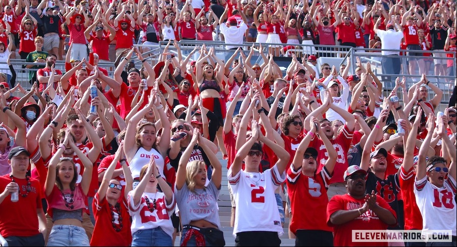 Fans at Ohio Stadium