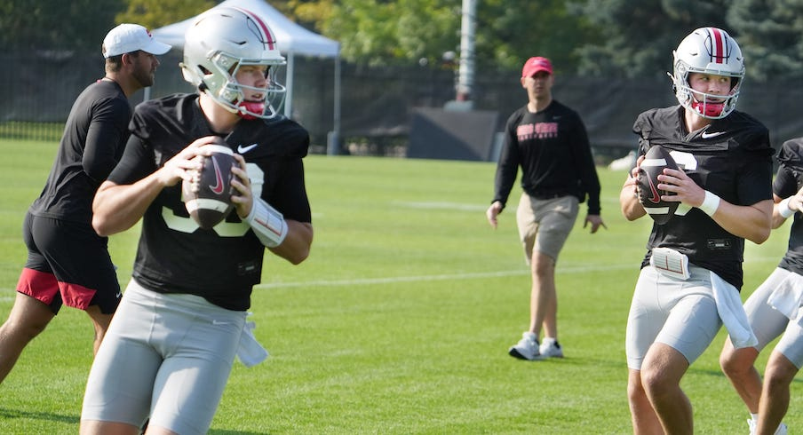 Football: Brown seeks to 'do everything possible' throughout Buckeyes QB  competition