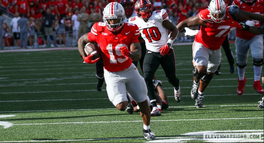 Ohio State puts it all together with 63-10 rout of Western Kentucky