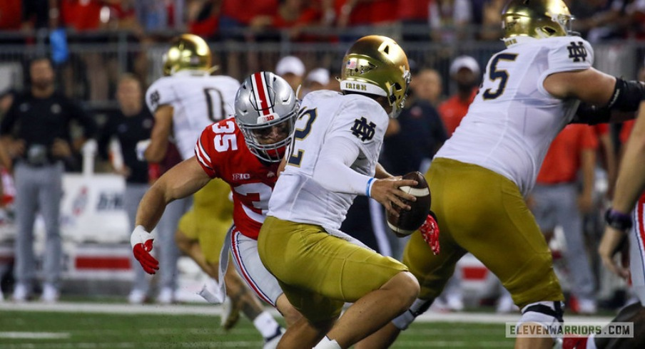 6 Ohio State at #9 Notre Dame free college football live stream (9