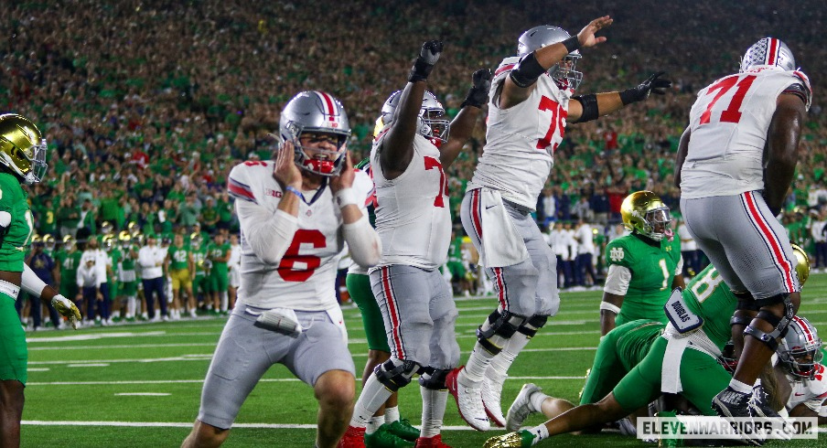 Ohio State Fan Gets 85 Yards Through The Heart Of The South