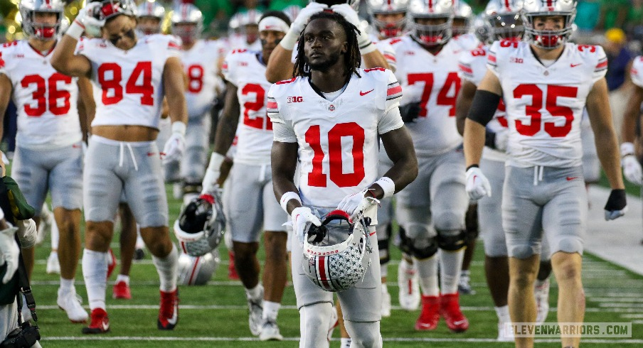 Denzel Burke Shutting Down His Side of the Field, Which “Gives Everybody  Confidence” in Ohio State's Secondary | Eleven Warriors