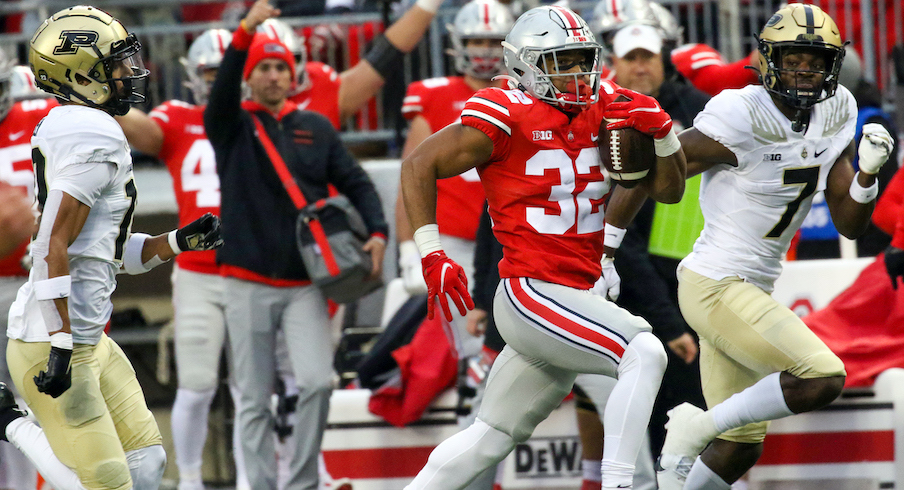 Will Ohio State football's Garrett Wilson play against Purdue on Saturday?  