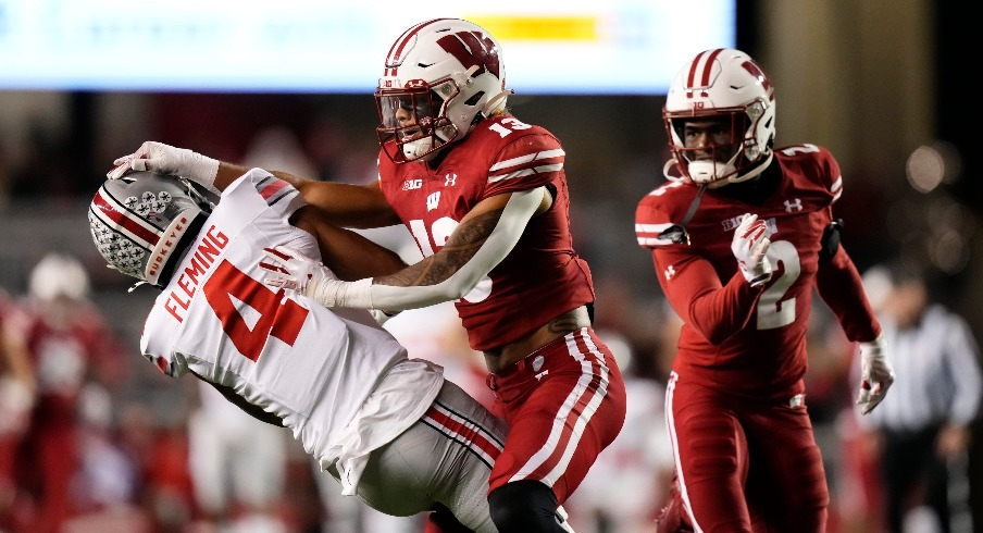 Why Ohio State football's Emeka Egbuka did not play at Wisconsin 