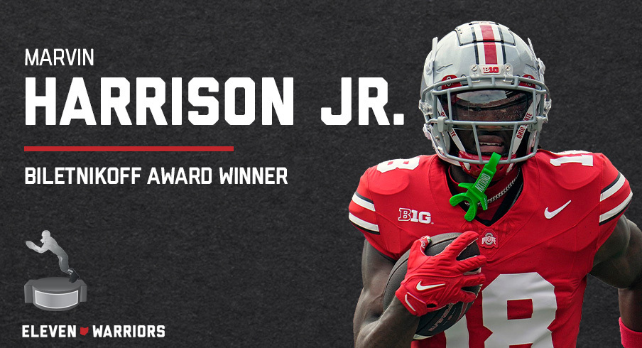 Ohio State Wide Receiver Marvin Harrison Jr. Wins Biletnikoff Award ...