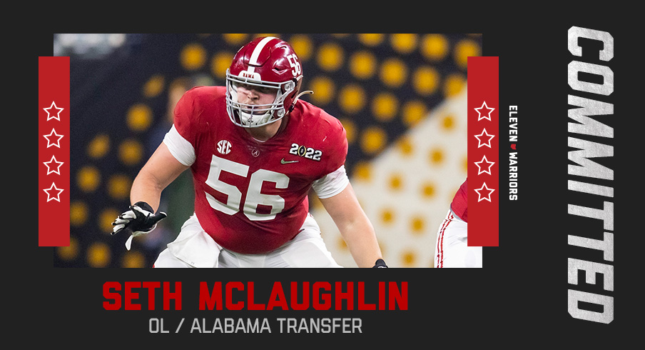 Former Alabama Center Seth McLaughlin Transfers To Ohio State | Eleven ...