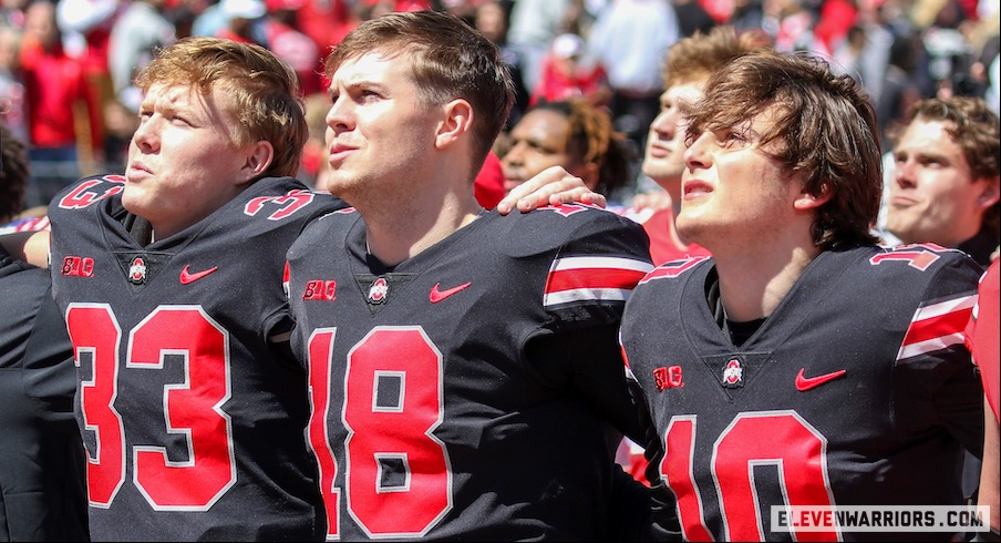 Will Howard and Devin Brown Look Like Frontrunners in Quarterback  Competition in Spring Game, But Ohio State Isn't Ready to Name A Starter  Yet | Eleven Warriors