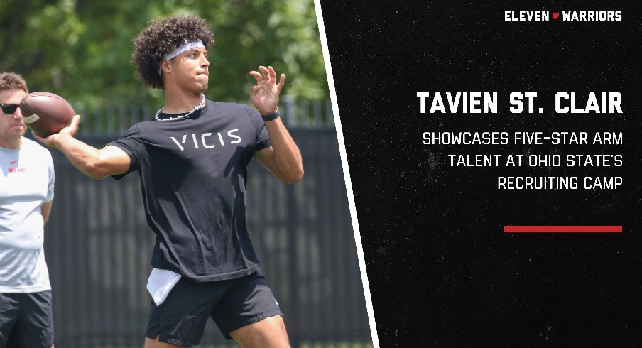 Watch Ohio State Quarterback Commit Tavien St. Clair Light Up the Skies ...