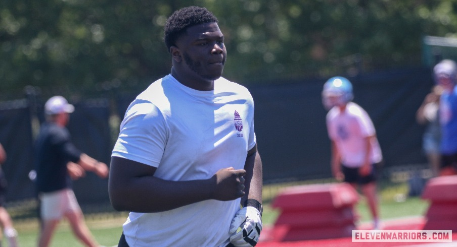 Five-star 2026 Offensive Lineman Immanuel Iheanacho Enjoys First Time at Ohio State As Eight More Offers Go Out After OSU’s Fourth Recruiting Camp