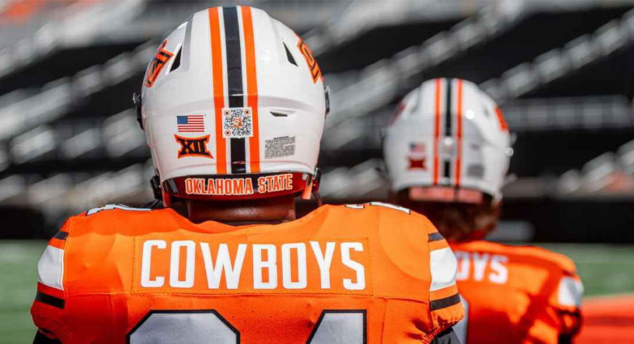 Oklahoma State Helmets