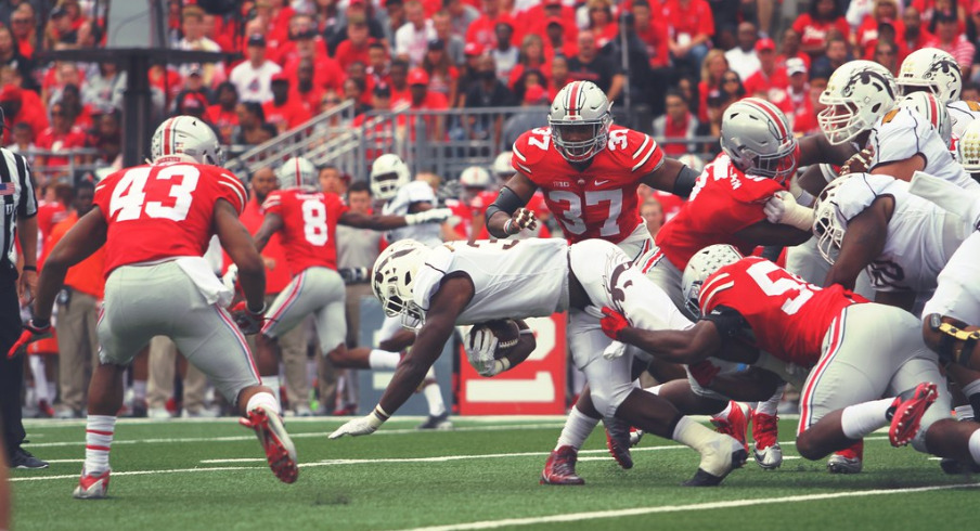 Ohio State versus Western Michigan in 2015