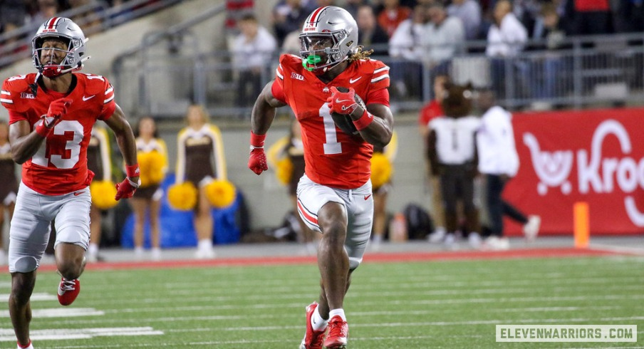 Ohio State Running Back Quinshon Judkins Bursts Onto The Scene In ...