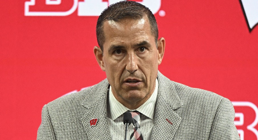 Wisconsin Badgers head coach Luke Fickell