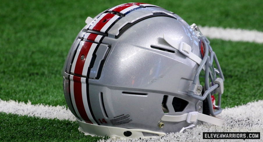 Ohio State University football helmet