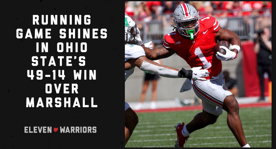 After Carmen: Ohio State’s running game shines, defense and special teams deliver mixed results in 49-14 win over Marshall