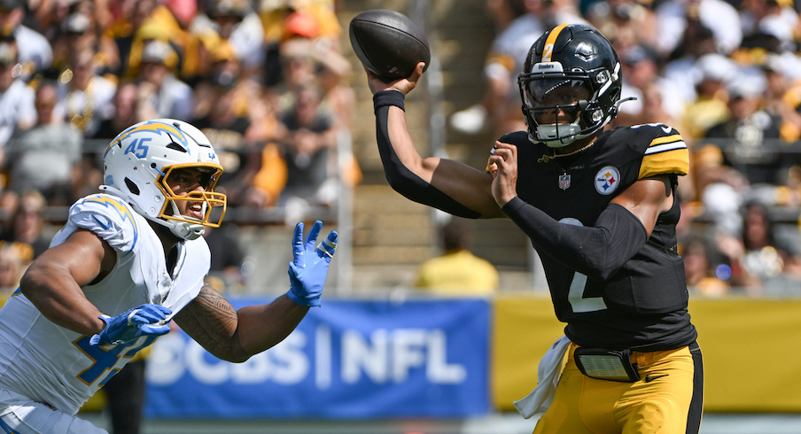 Justin Fields vs. the Los Angeles Chargers