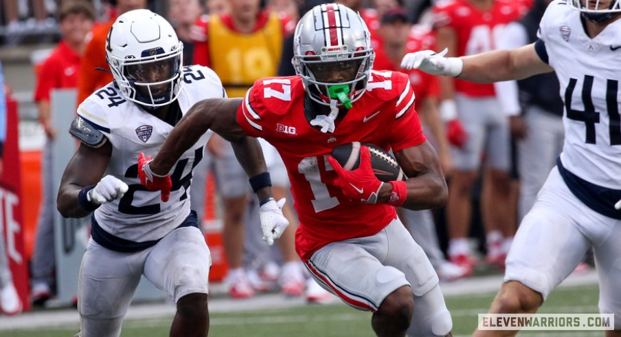 Ohio State Football Status Report: Carnell Tate Questionable Entering Matchup With Iowa