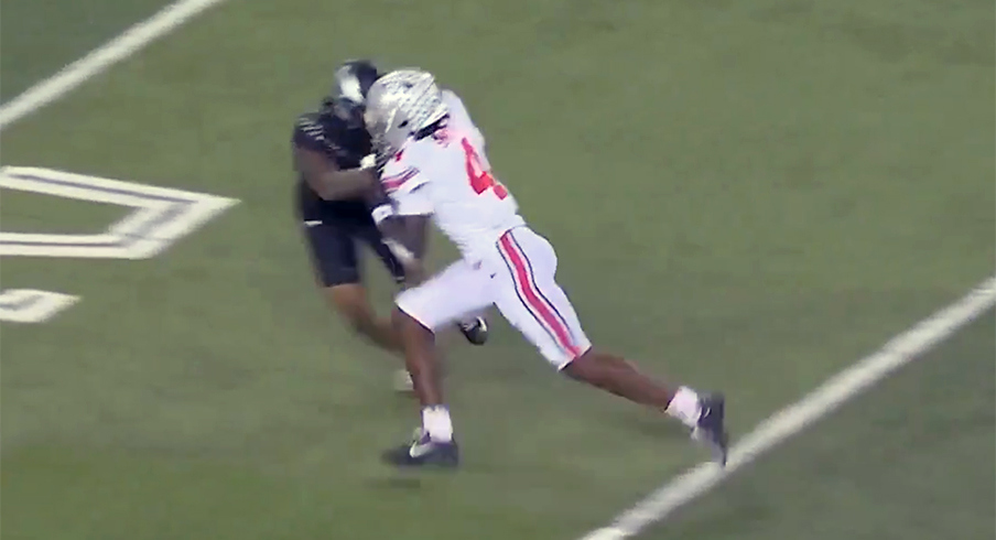 Questionable offensive pass interference call against wide receiver Jeremiah Smith costs Ohio State dearly