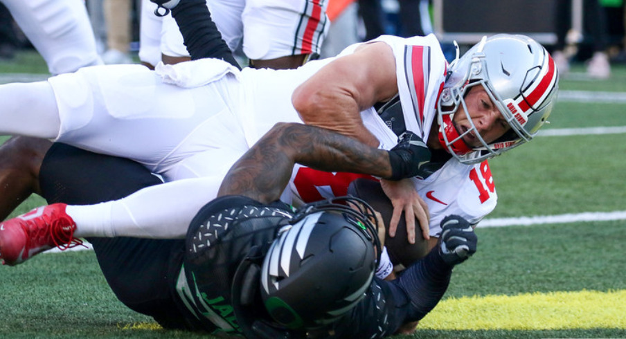 Ohio State quarterback Will Howard