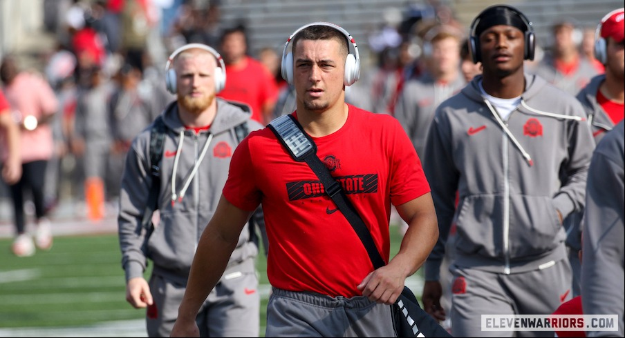 Ohio State’s Travel Roster for Northwestern Features Seven New Players from Last Road Game at Penn State