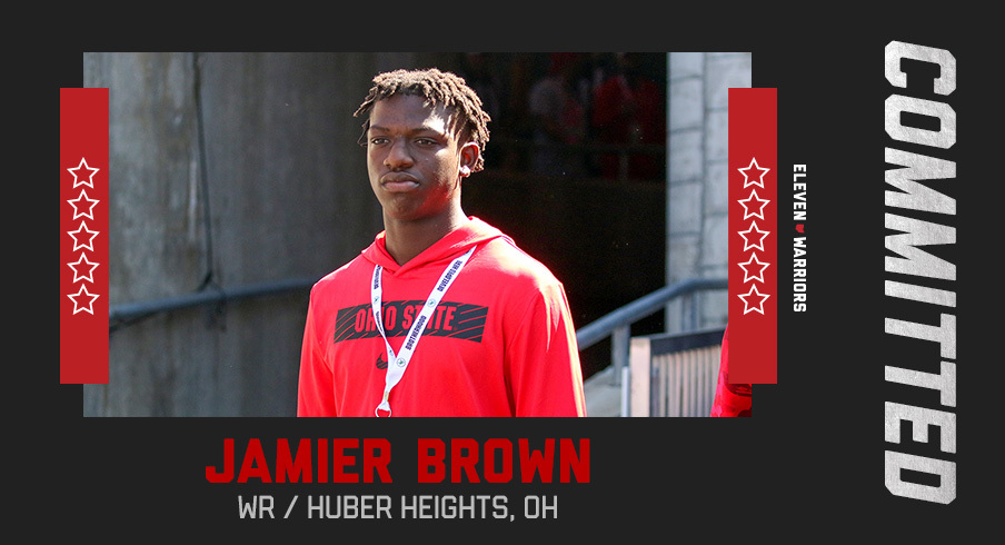 Ohio State 2027 wide receiver commit Jamier Brown