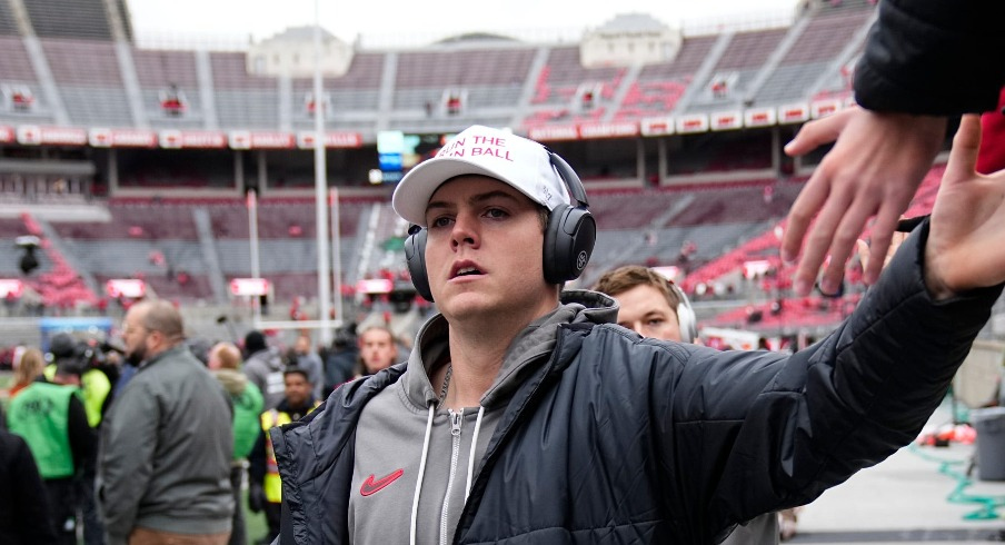 Ohio State quarterback Will Howard