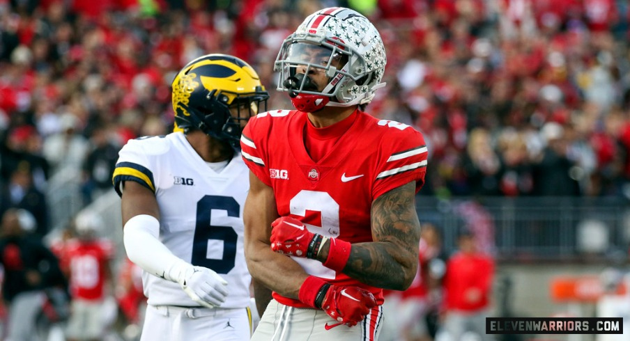 Ohio State wide receiver Emeka Egbuka