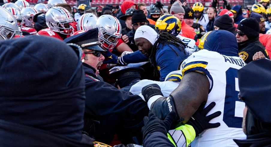 Sorting Out the Brawl That Broke Out Between Michigan and Ohio State After The Game