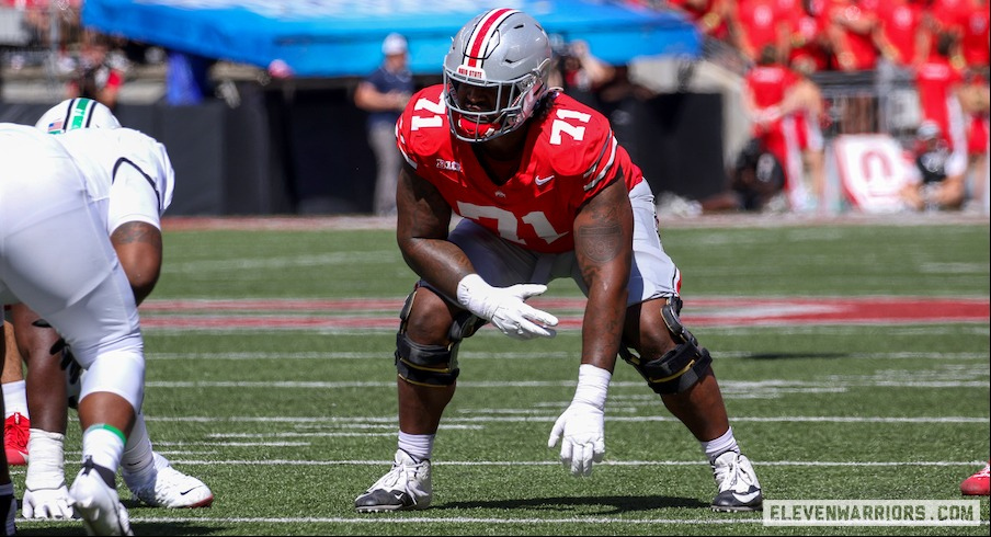 Ohio State Left Tackle Josh Simmons Entering 2025 NFL Draft | Eleven  Warriors