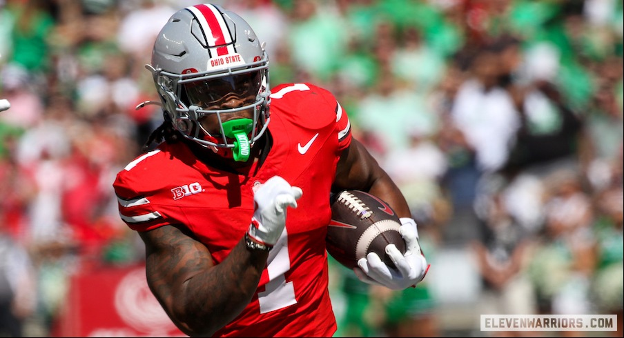 Ohio State Running Back Quinshon Judkins Will Not Stay for Senior Season, Entering 2025 NFL Draft