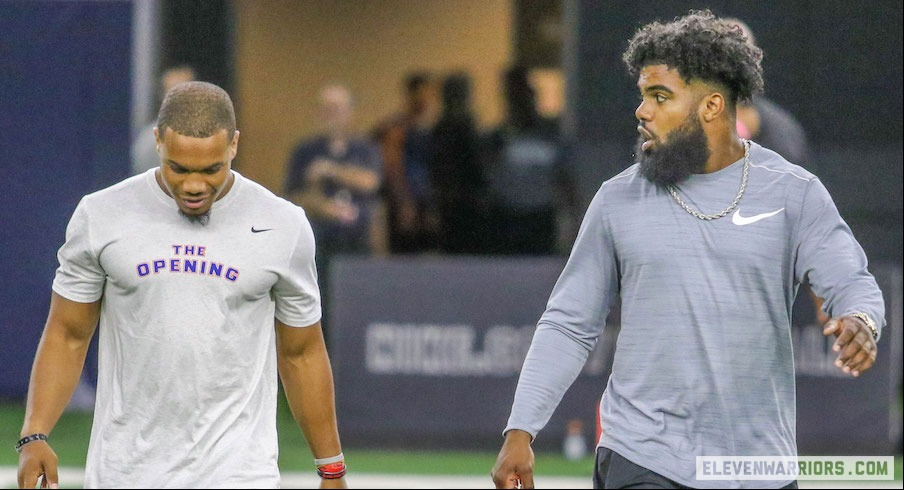 J.K. Dobbins and Ezekiel Elliott