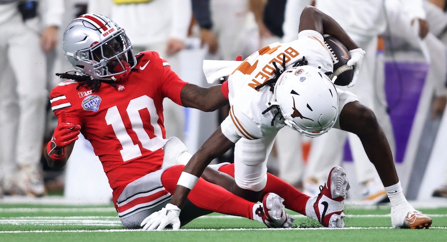 Denzel Burke after his missed tackle on Silas Bolden