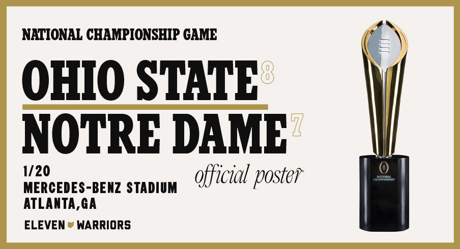 National Championship Game Poster