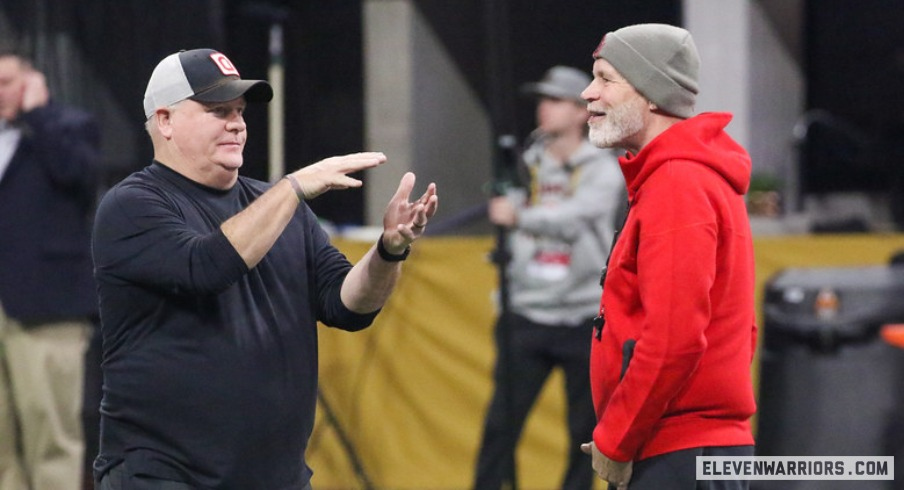 Chip Kelly and Jim Knowles