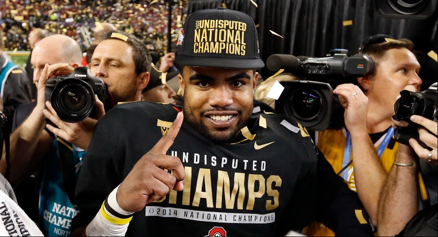 Ezekiel Elliott after the CFP title game