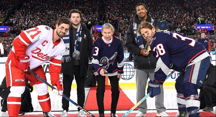 Stadium Series Puck Drop