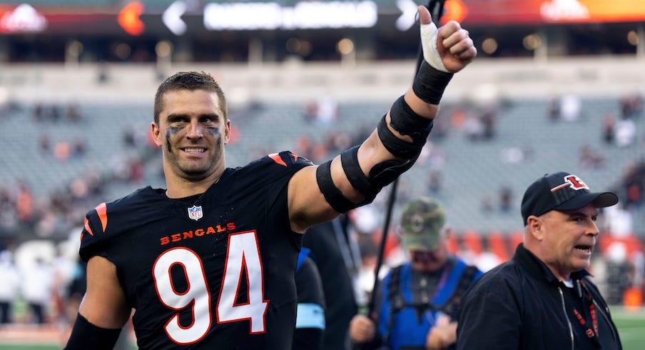 Former Ohio State Defensive End Sam Hubbard Retiring from NFL After Seven Seasons with Cincinnati Bengals